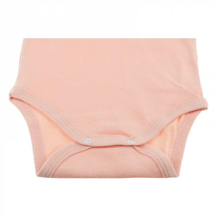 Body cu maneca lunga pentru fete Mini Bimbi BMB-02CO-86-cm, Coral [3]
