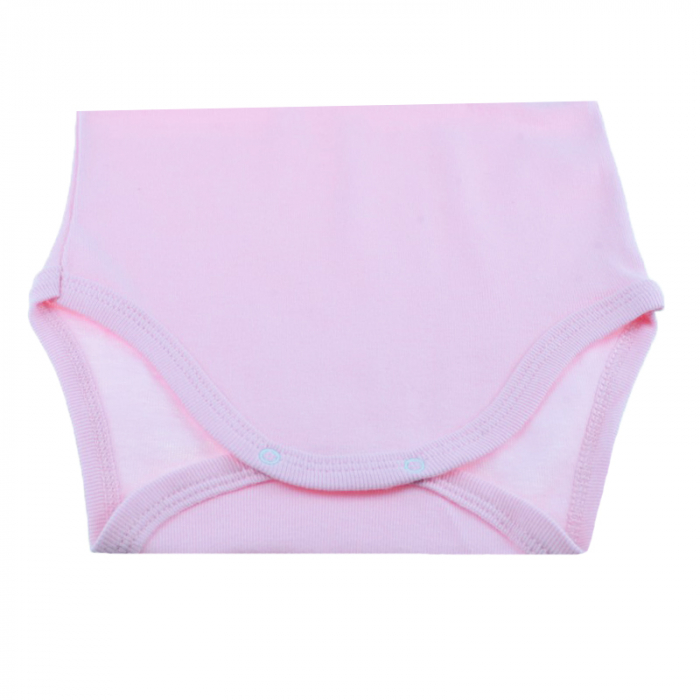 Body cu maneca lunga pentru fete Mini Bimbi BMB-06RZ-92-cm, Roz [2]