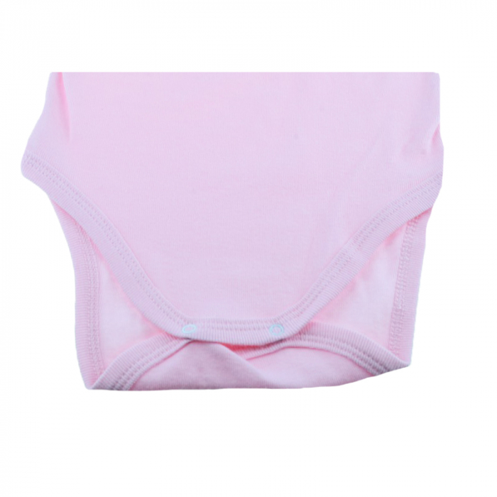 Body cu maneca lunga pentru fete Mini Bimbi BMB-12RZ-92-cm, Roz [3]