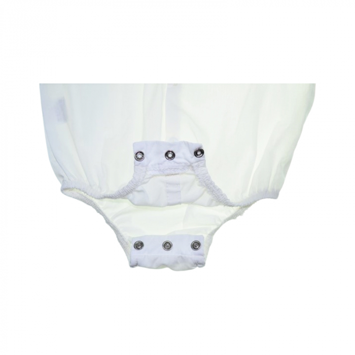 Body tip camasa cu maneca lunga pentru baieti, Mini Junior MJ-0303-2, Alb [3]