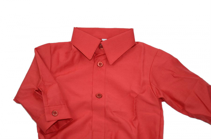 Body tip camasa pentru baieti Mini Junior BCB3R-62-cm, Rosu [2]