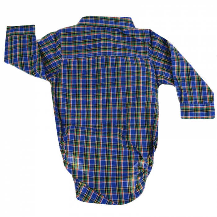 Body tip camasa pentru baieti Vitamins BVB_62 cm, Albastru [3]