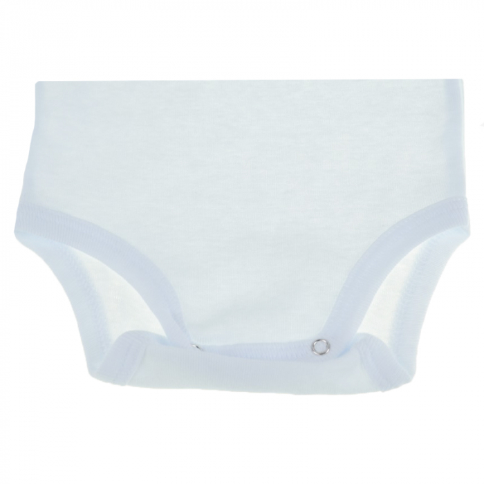 Body tip maiou pentru copii Pifou Model 5 BP1-74-cm, Alb [2]