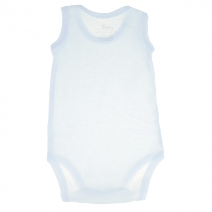 Body tip maiou pentru copii Pifou Model 5 BP1-74-cm, Alb [3]
