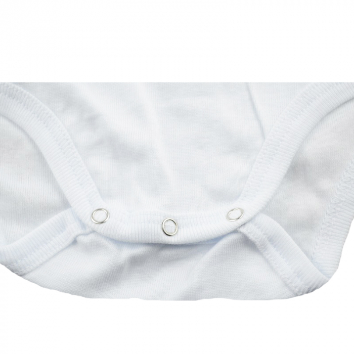 Body tip maiou pentru copii Pifou Model 5 M5-A-48208-98-cm, Alb [3]