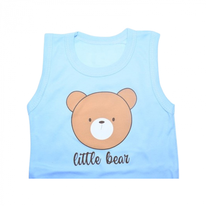 Body tip maiou, pentru baieti, Mini Junior 3118UA, Albastru [3]