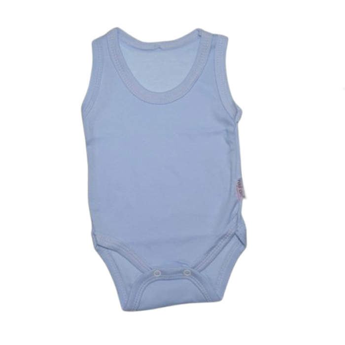 Body tip maiou pentru baieti Mini Junior BDY-MJ49, Albastru [1]