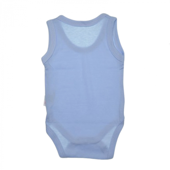 Body tip maiou pentru baieti Mini Junior BDY-MJ49, Albastru [2]