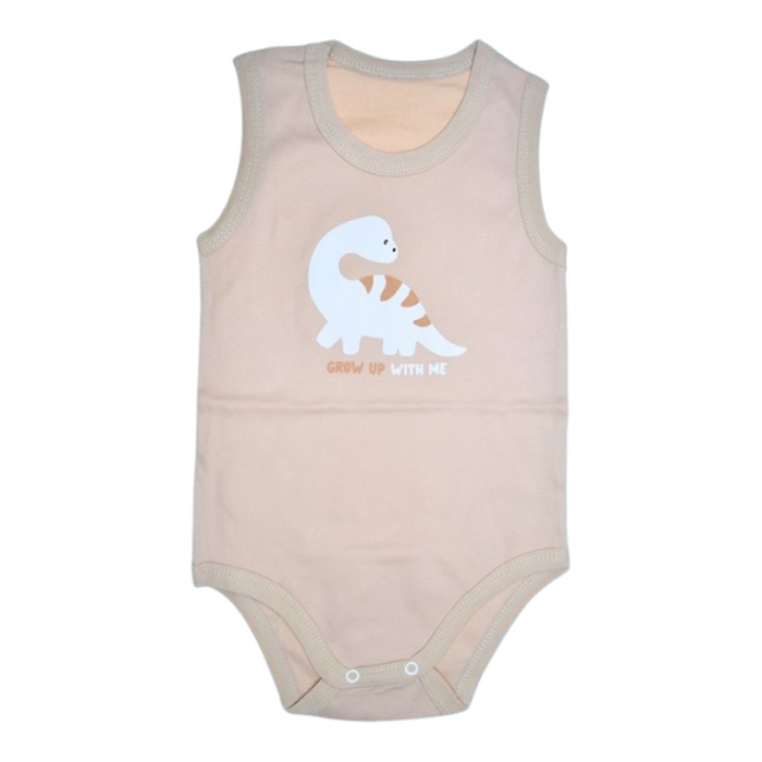 Body tip maiou, pentru baieti, Mini Junior 3117DB, Bej [1]