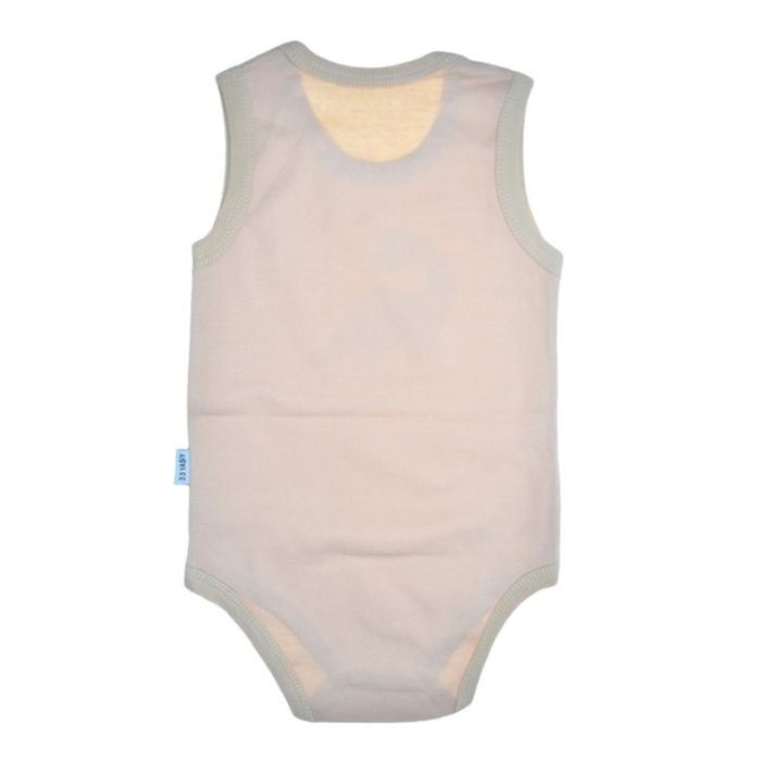 Body tip maiou, pentru baieti, Mini Junior 3117DB, Bej [2]