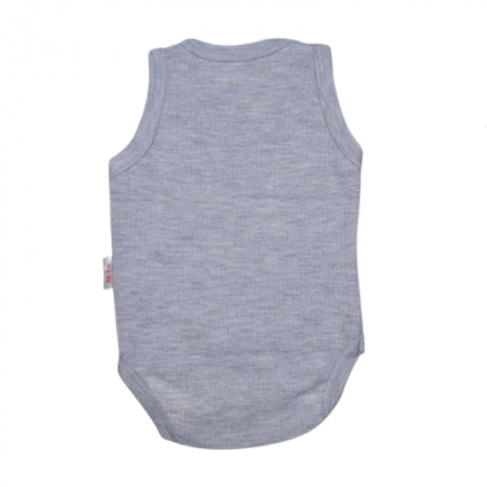 Body tip maiou pentru copii Mini Junior BDY-MJ38, Gri [2]