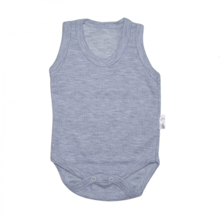 Body tip maiou pentru copii Mini Junior BDY-MJ38, Gri [1]