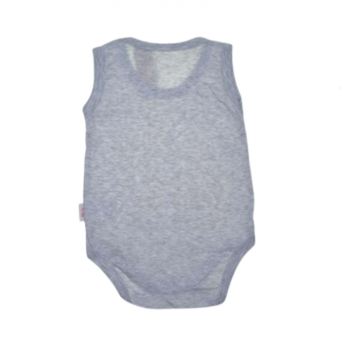 Body tip maiou pentru copii Mini Junior BDY-MJ43, Gri [2]