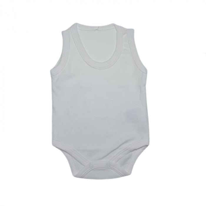 Body tip maiou pentru copii Mini Junior BDY-MJ48, Alb [1]