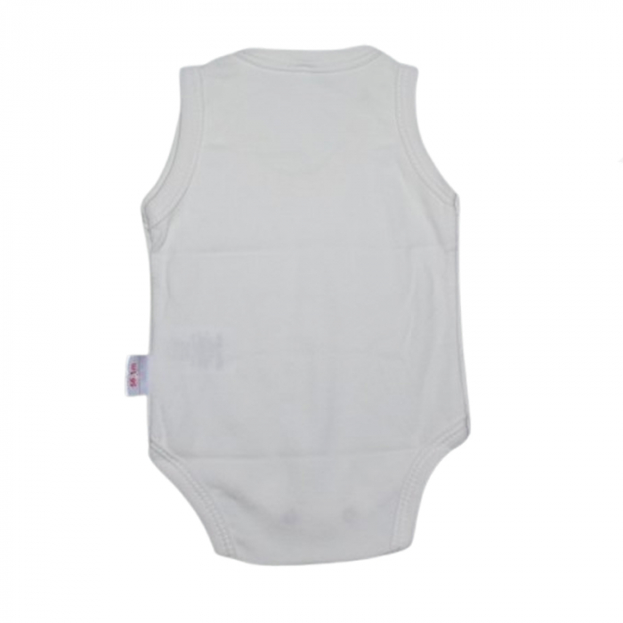 Body tip maiou pentru copii Mini Junior BDY-MJ48, Alb [2]