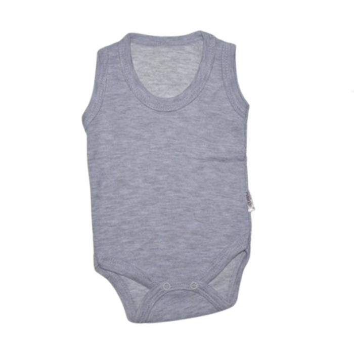 Body tip maiou pentru copii Mini Junior BDY-MJ50, Gri [1]