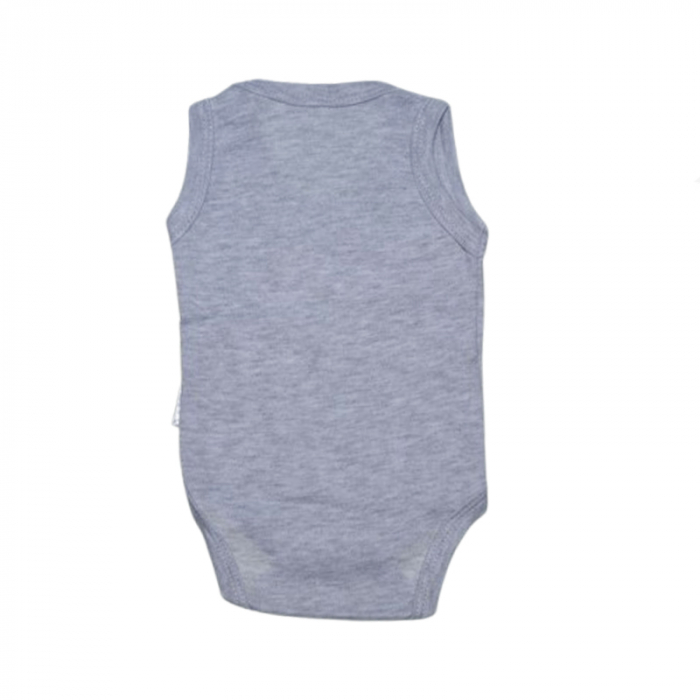 Body tip maiou pentru copii Mini Junior BDY-MJ50, Gri [2]