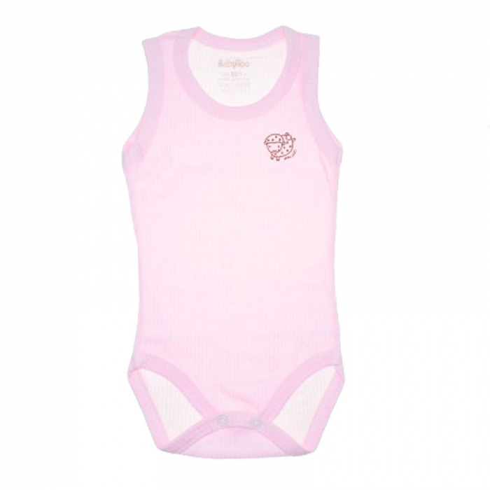 Body tip maiou pentru fete BabyToo BDYBT-13, Roz [1]