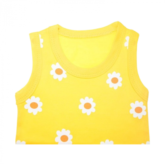 Body tip maiou, pentru fete, Mini Junior 3118FG, Galben [3]