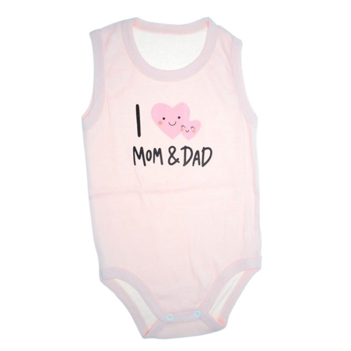 Body tip maiou, pentru fete, Mini Junior 3218ILMDR, Roz [1]