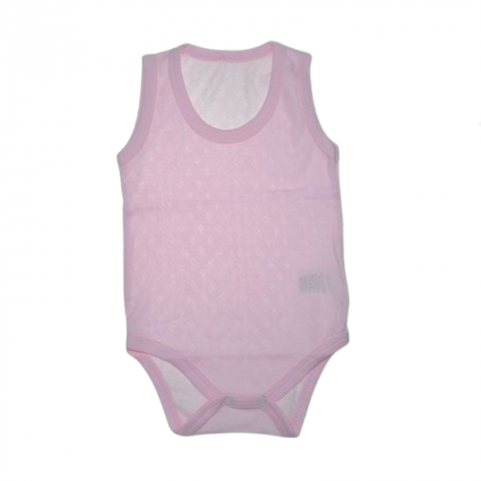 Body tip maiou cu model de romb pentru fete Mini Junior BDY-MJ46, Roz [1]
