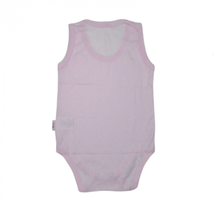 Body tip maiou cu model de romb pentru fete Mini Junior BDY-MJ46, Roz [2]