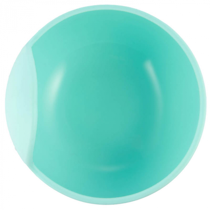 Bol din silicon cu ventuza pentru copii 6 luni + 330 ml Canpol Babies 51/400T, Turcoaz [2]