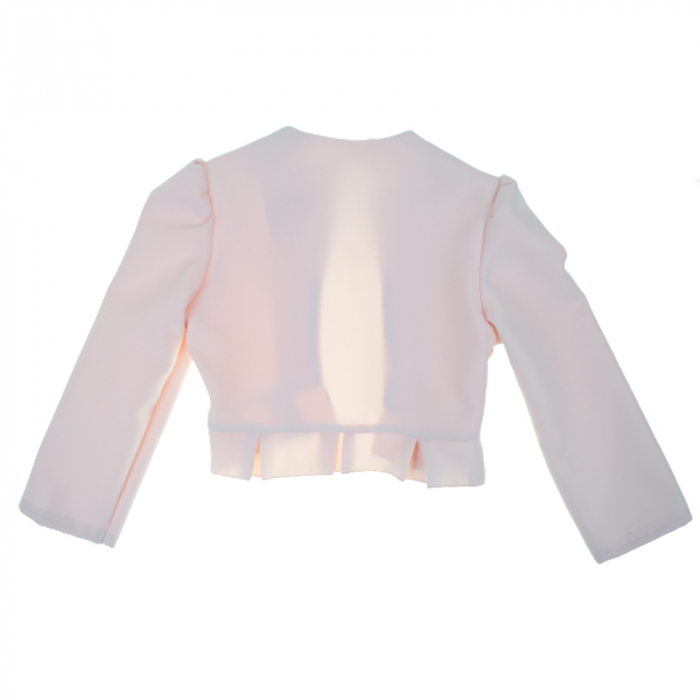 Bolero cu maneca lunga pentru fete Tylkomet TKM-3, Roz [2]