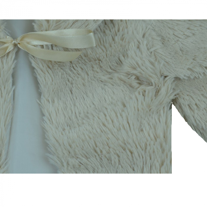 Bolero din blanita pentru fete Mini Junior DRN1-C-74, Roz [3]