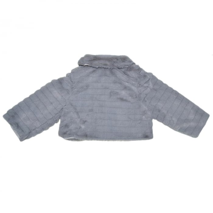 Bolero elegant din blanita pentru fete Mini Junior BLO-MJ5, Gri [2]