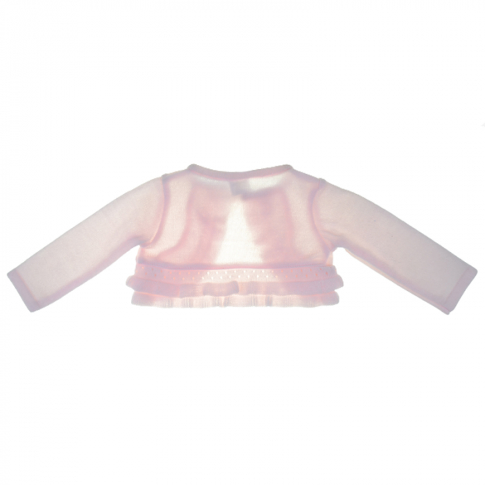 Bolero elegant pentru fete Baby Club Christopher 5126R-68-cm, Roz [2]