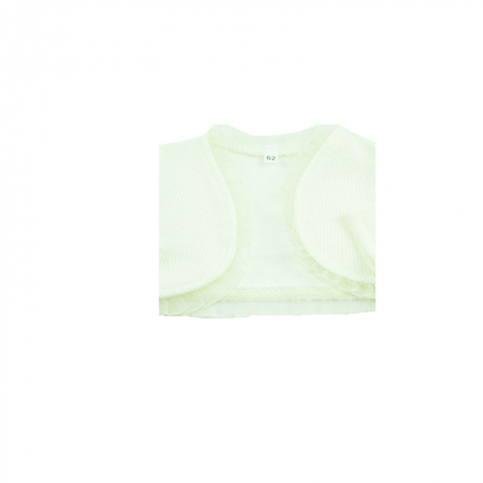 Bolero elegant pentru fete Mini Junior BLR55C-86-cm, Crem [2]