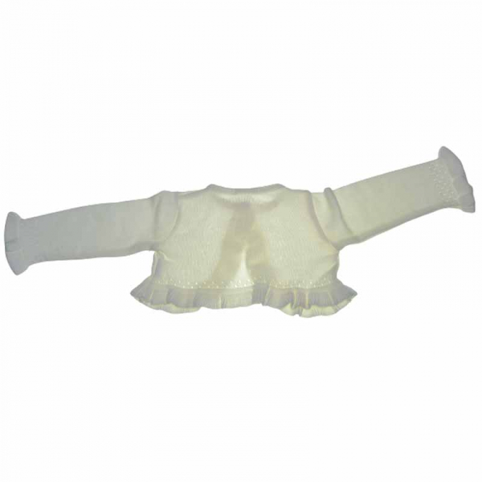 Bolero pentru fete Mini Junior  2605BEC, Crem [3]
