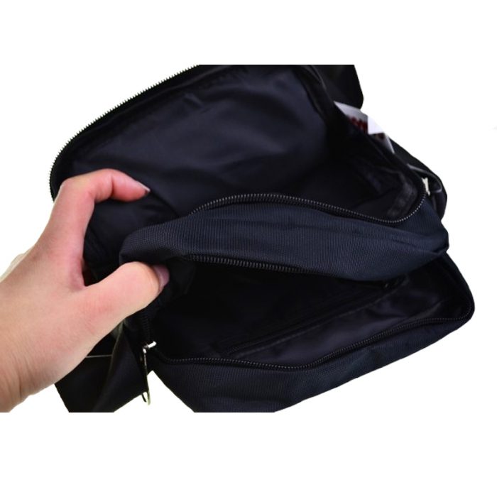 Geanta de umar pentru barbati Mini Junior BBMJ-3, Negru [3]
