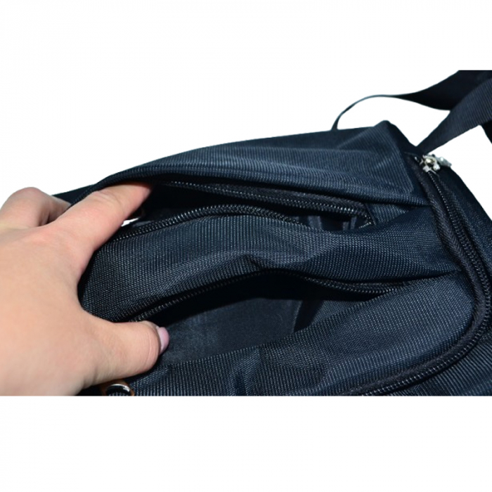 Geanta de umar pentru barbati Mini Junior BBMJ-4, Negru [3]