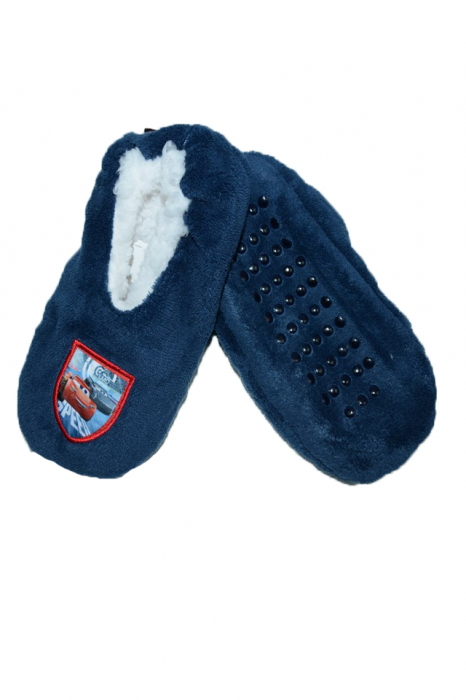 Ciorapi antiderapanti baieti Cars HQ0881-1-27-28, Bleumarin [2]