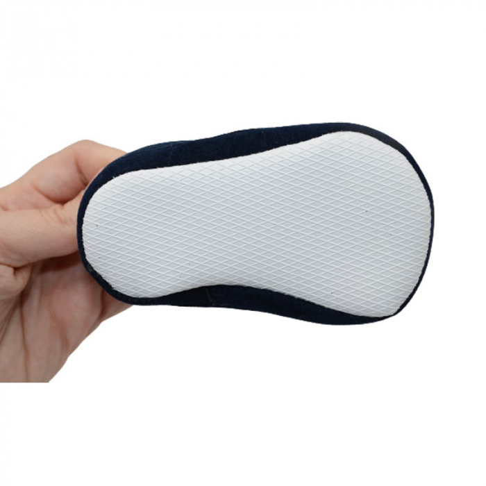Botosei eleganti imblaniti pentru baieti Christopher Baby Club KOD-6277, Bleumarin [2]