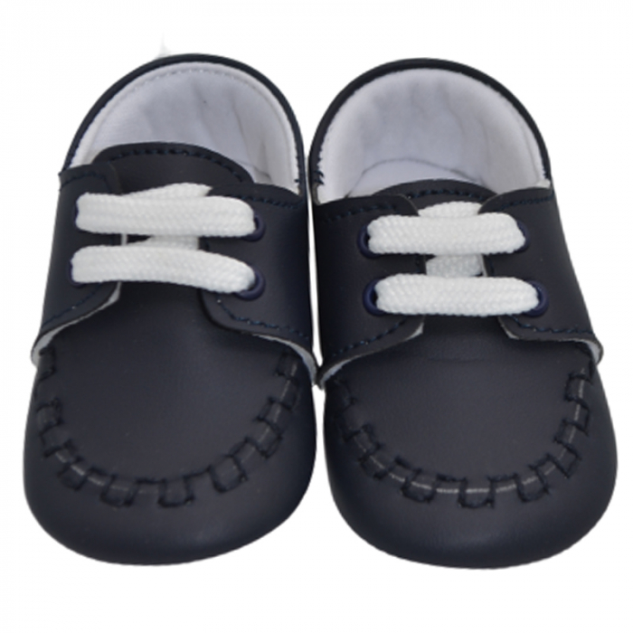 Botosei eleganti pentru baieti Baby Sea 290901B, Bleumarin [3]