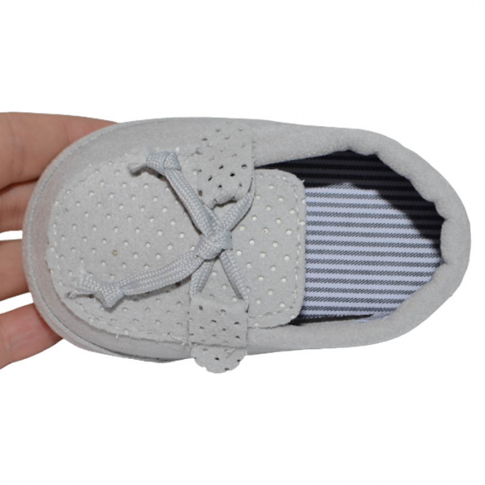 Botosei eleganti pentru baieti Christopher Baby Club 6628, Gri [3]