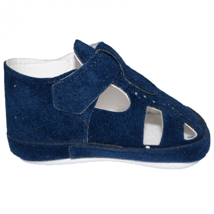 Botosei eleganti pentru baieti Christopher Baby Club 5324, Bleumarin [2]