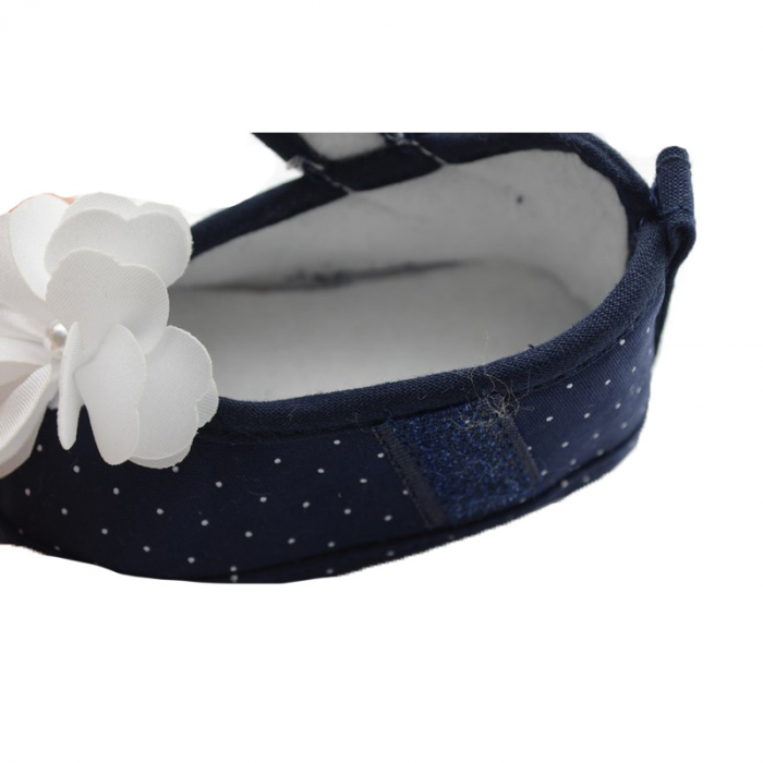 Botosei eleganti pentru fete Christopher Baby Club 6352-BL-10-0-3-luni, Bleumarin [2]