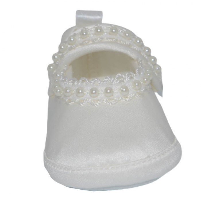 Botosei eleganti pentru fete Christopher Baby Club 6932, Crem [3]