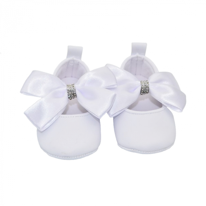 Botosei eleganti pentru fete Mini Junior 1008-A, Alb [4]