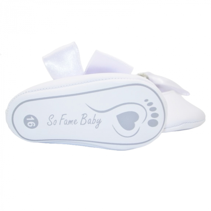 Botosei eleganti pentru fete Mini Junior 1008-A, Alb [3]