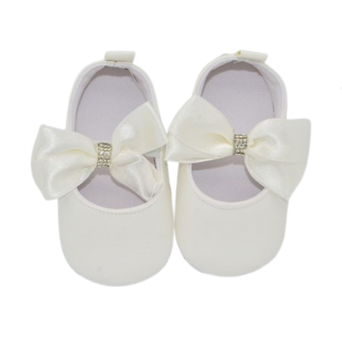 Botosei eleganti pentru fete Mini Junior 1008-C1, Crem [3]