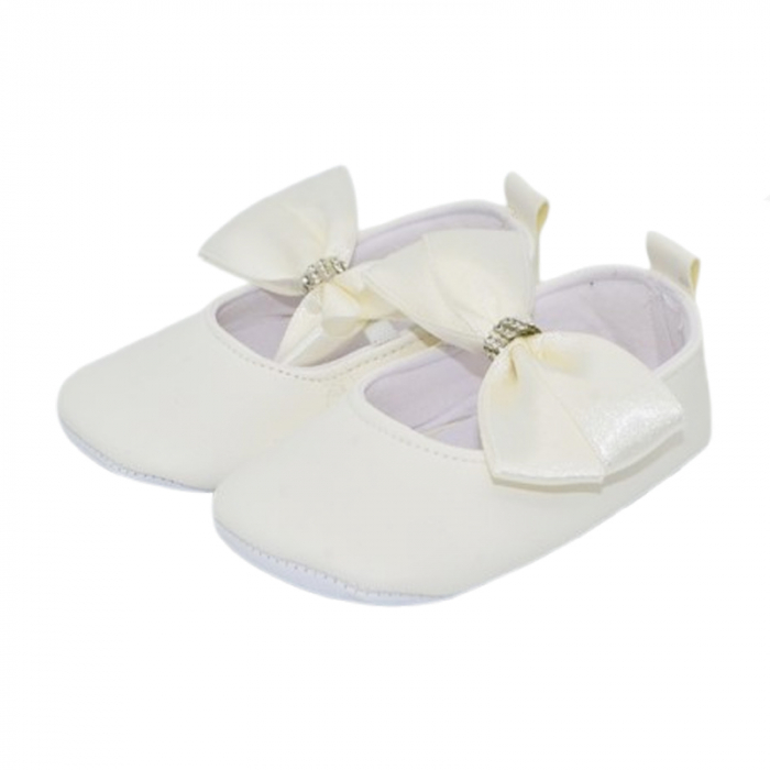Botosei eleganti pentru fete Mini Junior 1008-C1, Crem [1]