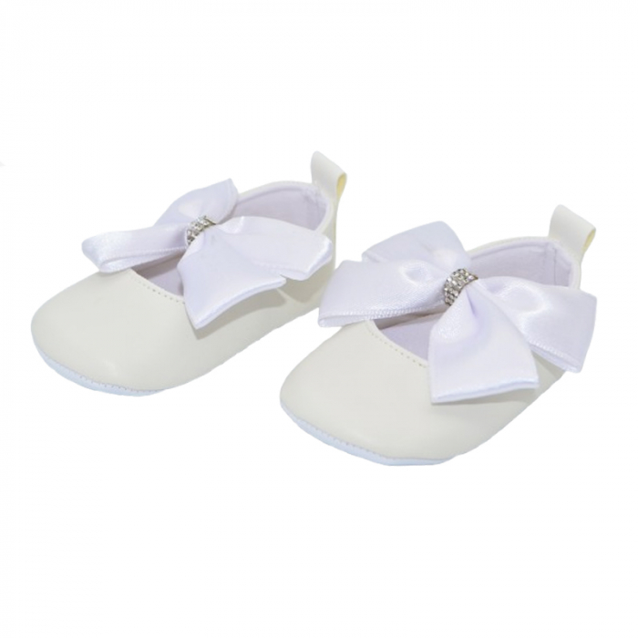 Botosei eleganti pentru fete Mini Junior 1008-C, Crem [1]