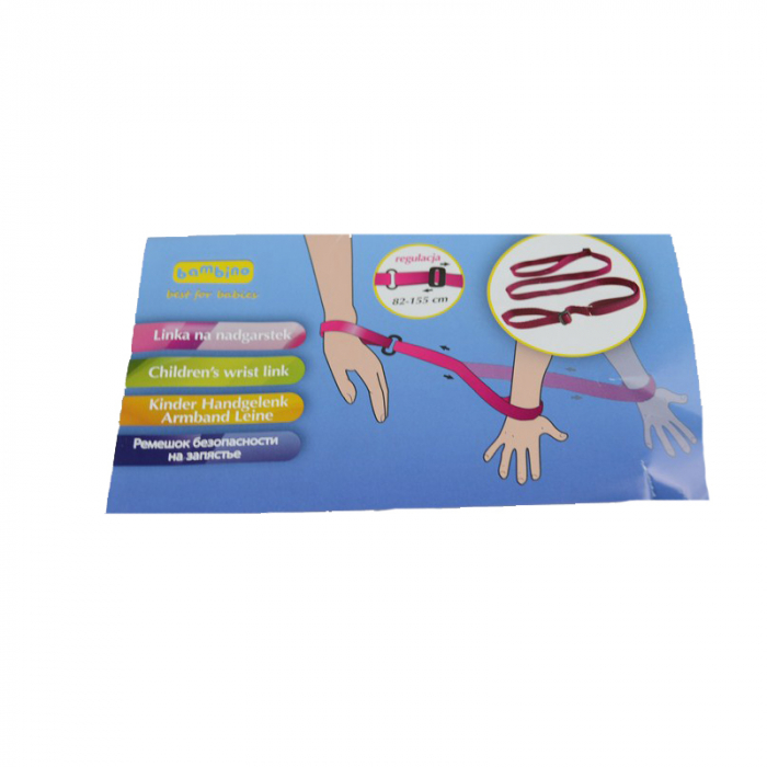 Bratara dubla de siguranta pentru copii Topgal Bambino 82155, Rosu [2]