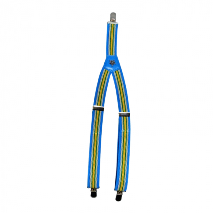 Bretele reglabile pentru baieti, Mini Junior BRTMJ2603-3, Albastru [1]