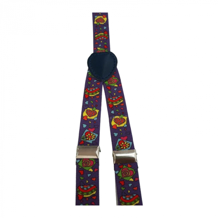Bretele reglabile pentru fete Topgal BRT12G, Multicolor [2]